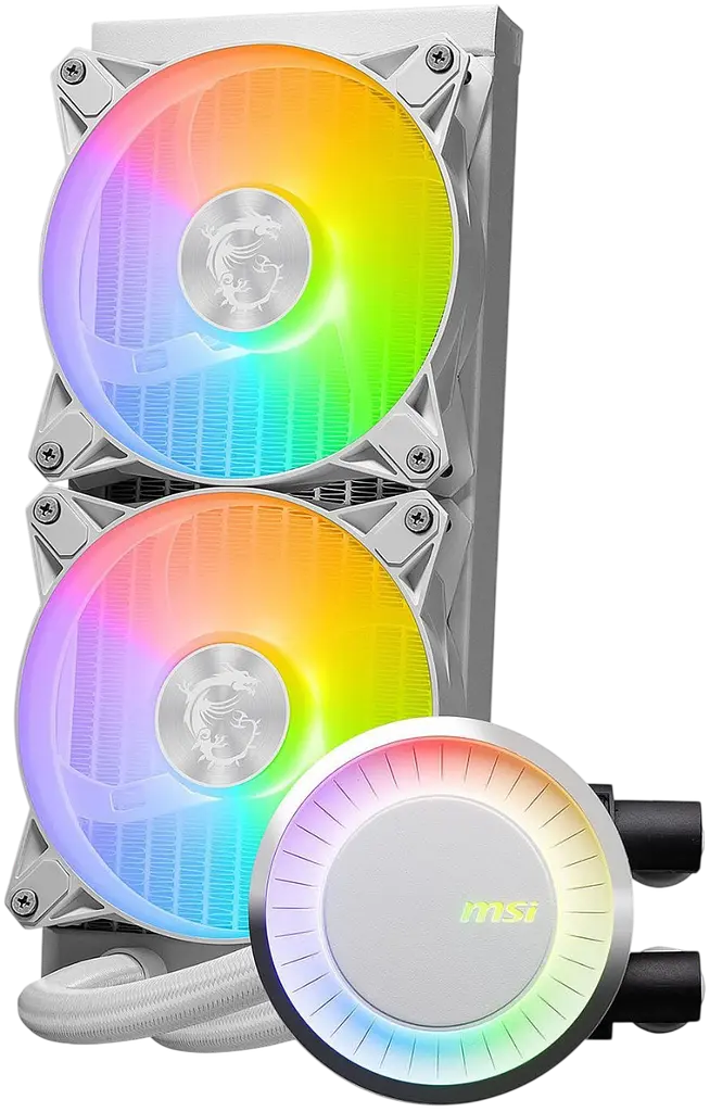 Водяне охолодження MSI MAG CoreLiquid E240 White (MAG CORELIQUID E240 White) - фото 3