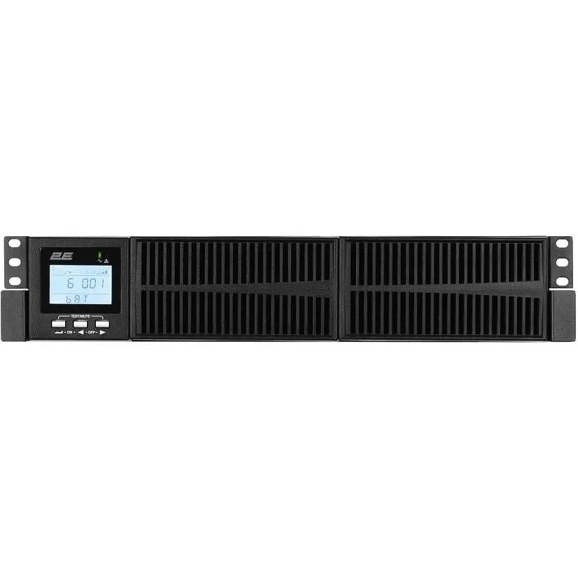 ИБП непрерывного действия (Online) 2E OD2000RT, 2000VA/1800W, RT2U, LCD, USB, 4xSchuko (2E-OD2000RT) - фото 3