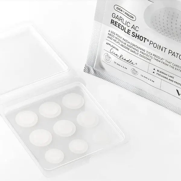 Точкові патчі для проблемної шкіри VT Cosmetics Garlic AC Reedle Shot Point Patch 9 шт. (VTC053) - фото 3