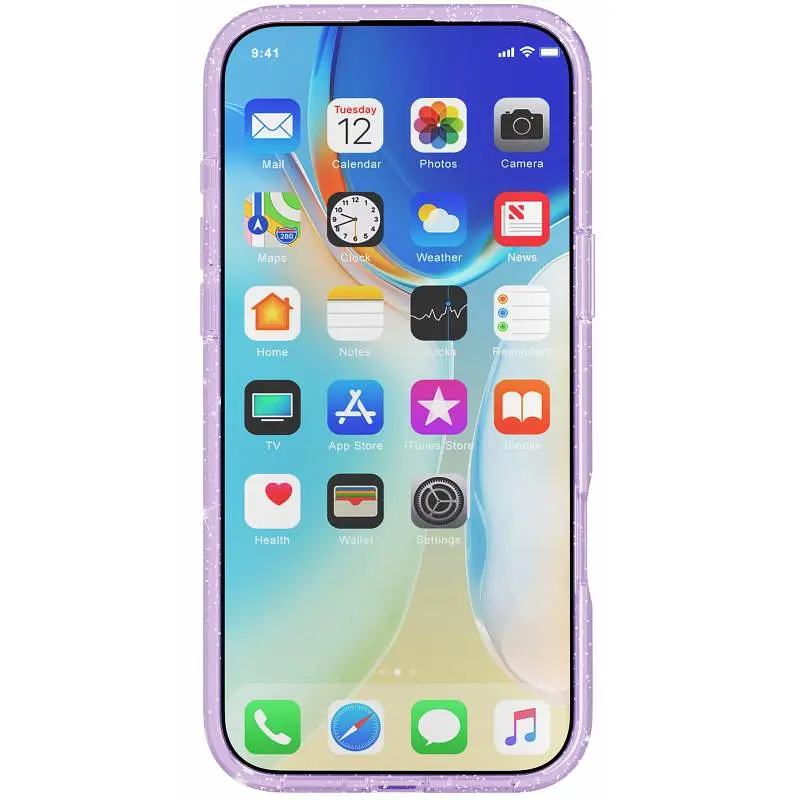 Чохол TPU Eclipse Sparkle (MagFit) для Apple iPhone 17 Pro (6.3) Purple - фото 3