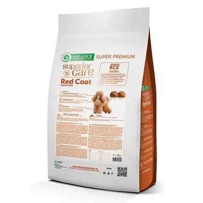 Сухий корм для собак Nature's Protection Superior Care Red Coat Grain Free Small Breeds Salmon 1.5 кг (NPSC47230) - фото 2
