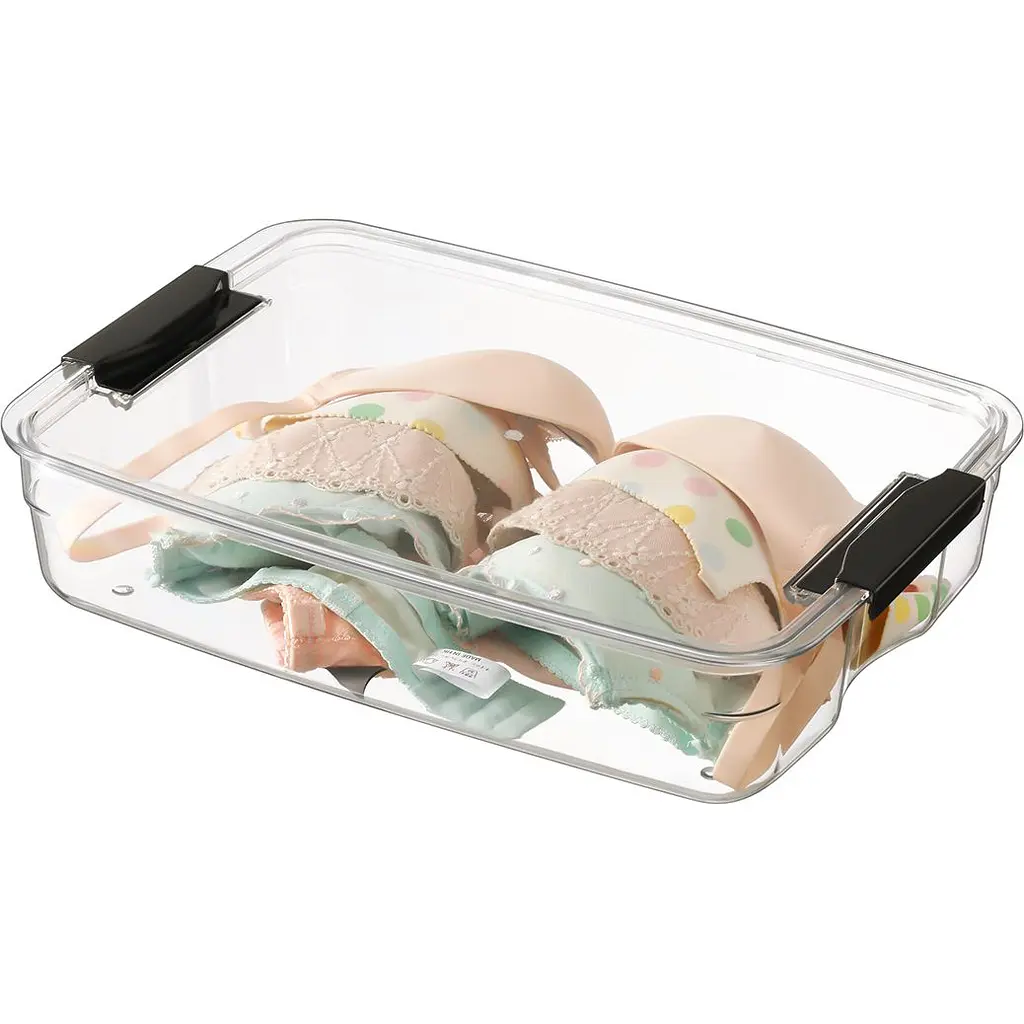 Ящик з кришкою МВМ My Home System 38.5х27х8.5 см прозорий (FH-35 M T) - фото 2