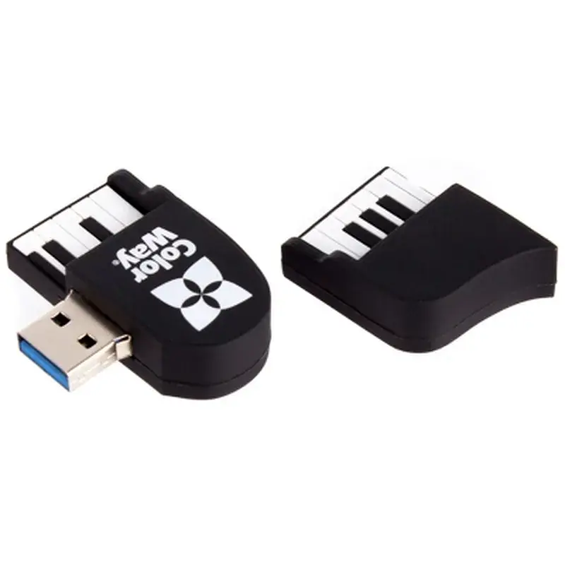 USB флеш накопичувач ColorWay Piano 32 GB 3.0 Black (CW-USBPO32) - фото 5