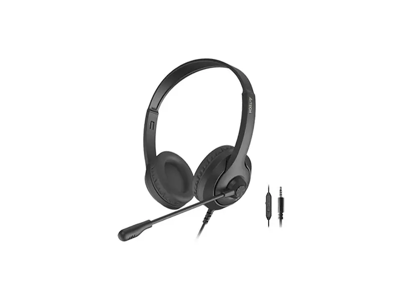 Навушники з мікрофоном A4Tech FH100i Stone Black