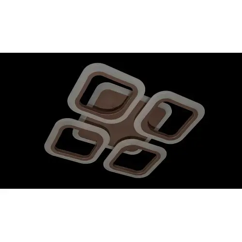 Люстра Linisoln 5588-4S WH LED-3 світлодіодна з диммером, біла, 4 лампи - фото 2