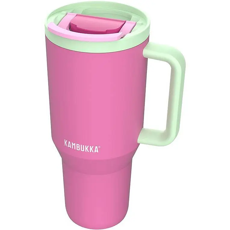 Термокружка Kambukka Rio Bubblegum Mint 950 мл розово-мятная (11-08004) - фото 2
