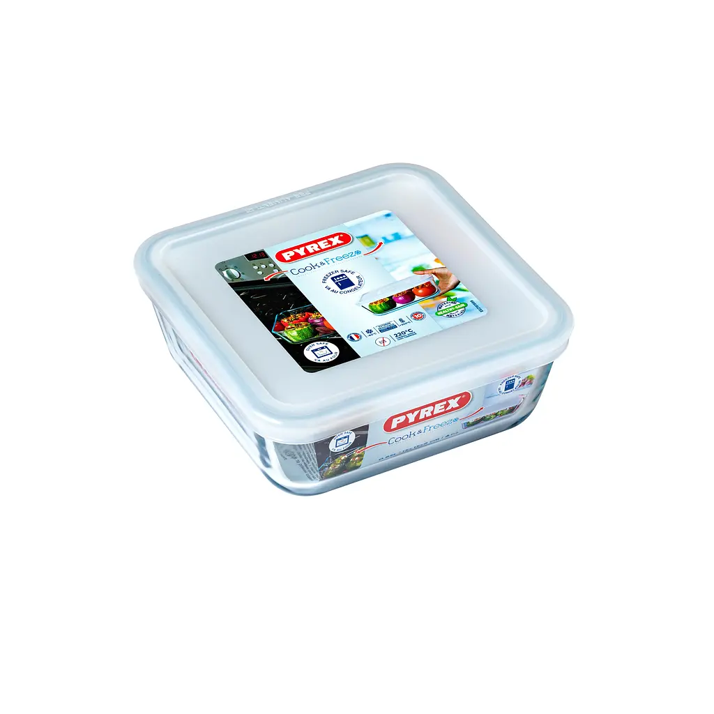 Форма з кришкою Cook&Freez, 15х15 см Pyrex kuh0015933