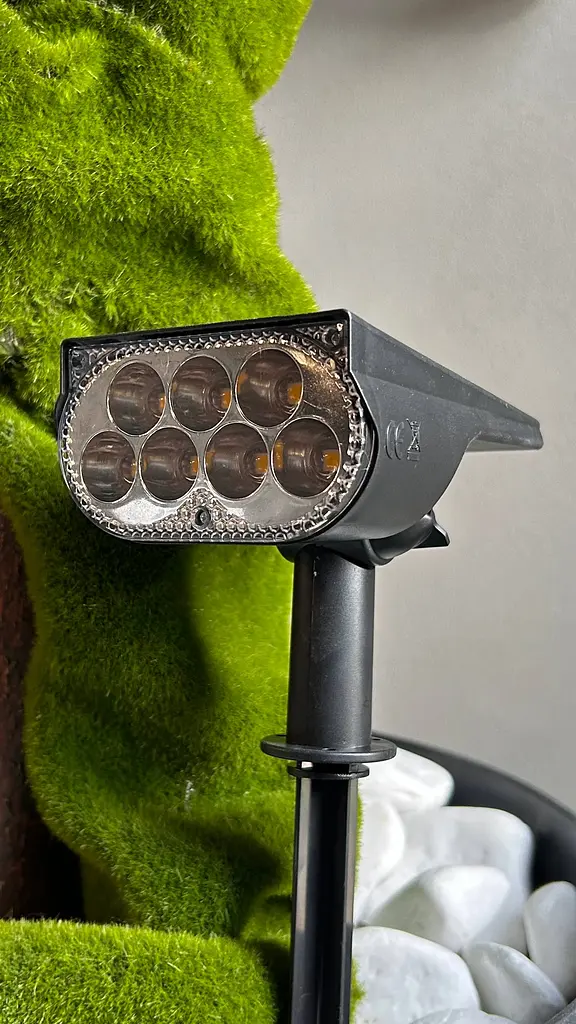 Садовий LED-світильник на сонячній батареї Color Gradient Solar Spot Lawn Light - фото 7