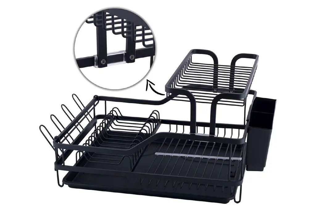 Сушка для кухонной посуды настольная сушилка Kamille 575 x 350 x 275 мм - фото 4