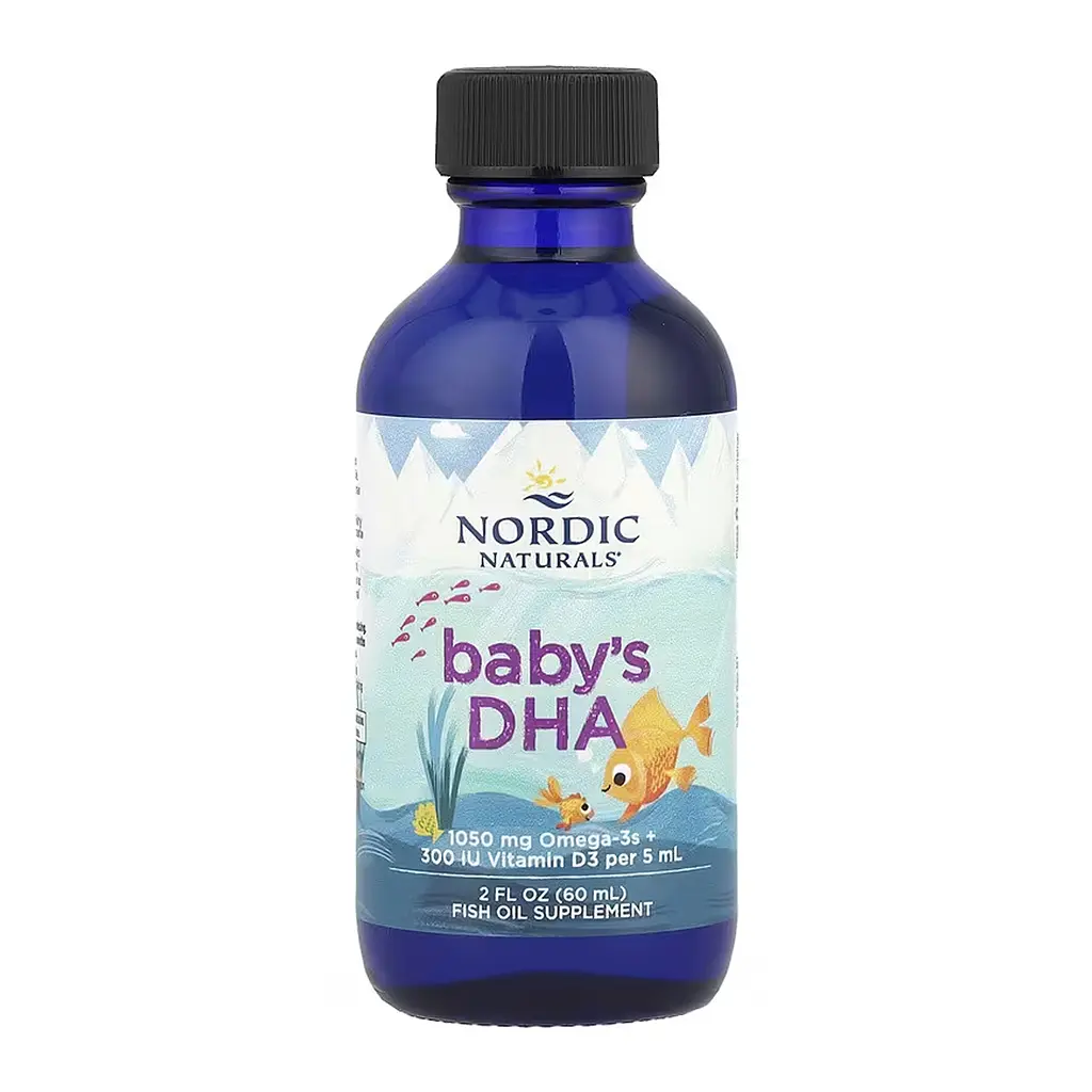 Омега-3 рыбий жир Nordic Naturals Baby's DHA для сердца, мозга и зрения 60 мл - фото 2