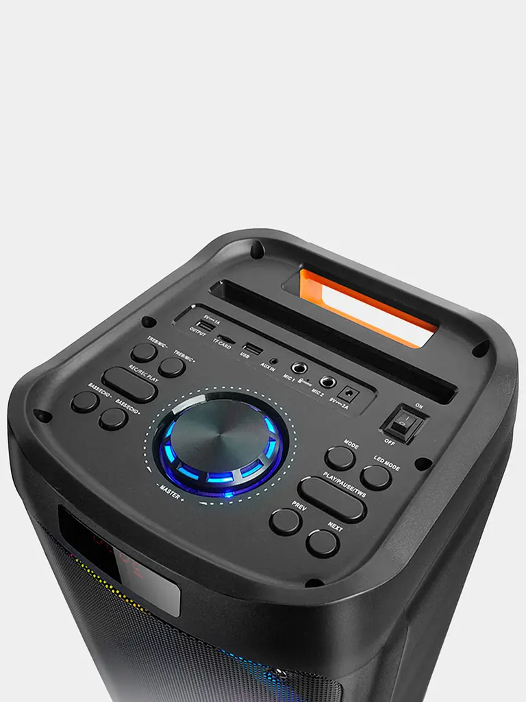 Портативная акустика Hoco DS41 plus Cody Portable BT speaker караоке 40W беспроводная - фото 2