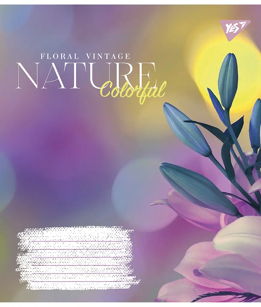 Набір зошитів Yes Nature colorful А5 в лінійку 96 аркушів 5 шт. (767181) - фото 6