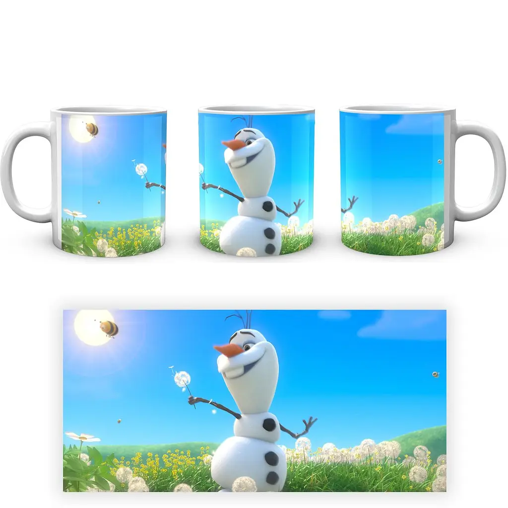 Кружка GeekLand Frozen Холодное Сердце Олаф FZ.002.03 330 мл белая - фото 4