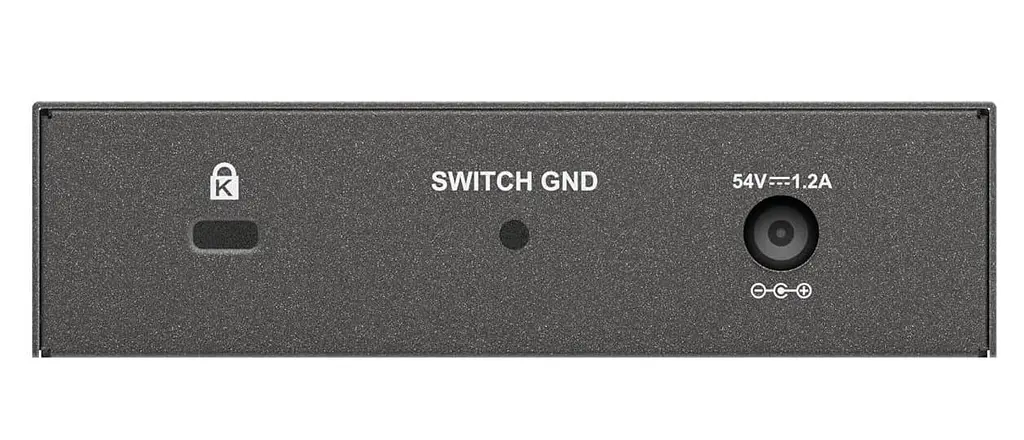 Комутатор D-Link DGS-1005P 5-Port Gigabit Desktop PoE+ (DGS-1005P/E) - фото 3