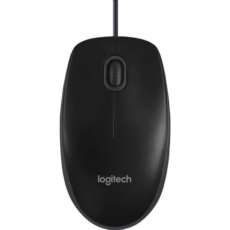 Миша Logitech B100 USB Black