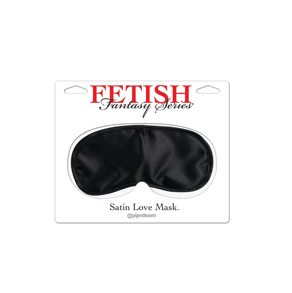 Маска на очі Pipedream Fetish Fantasy Series Satin Love Mask (чорний) - фото 3