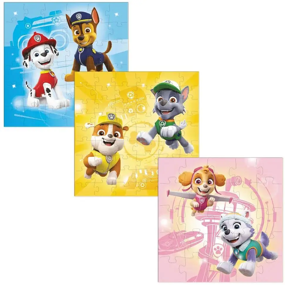 Пазл DoDo 3 в 1 Paw Patrol (200154) - фото 3