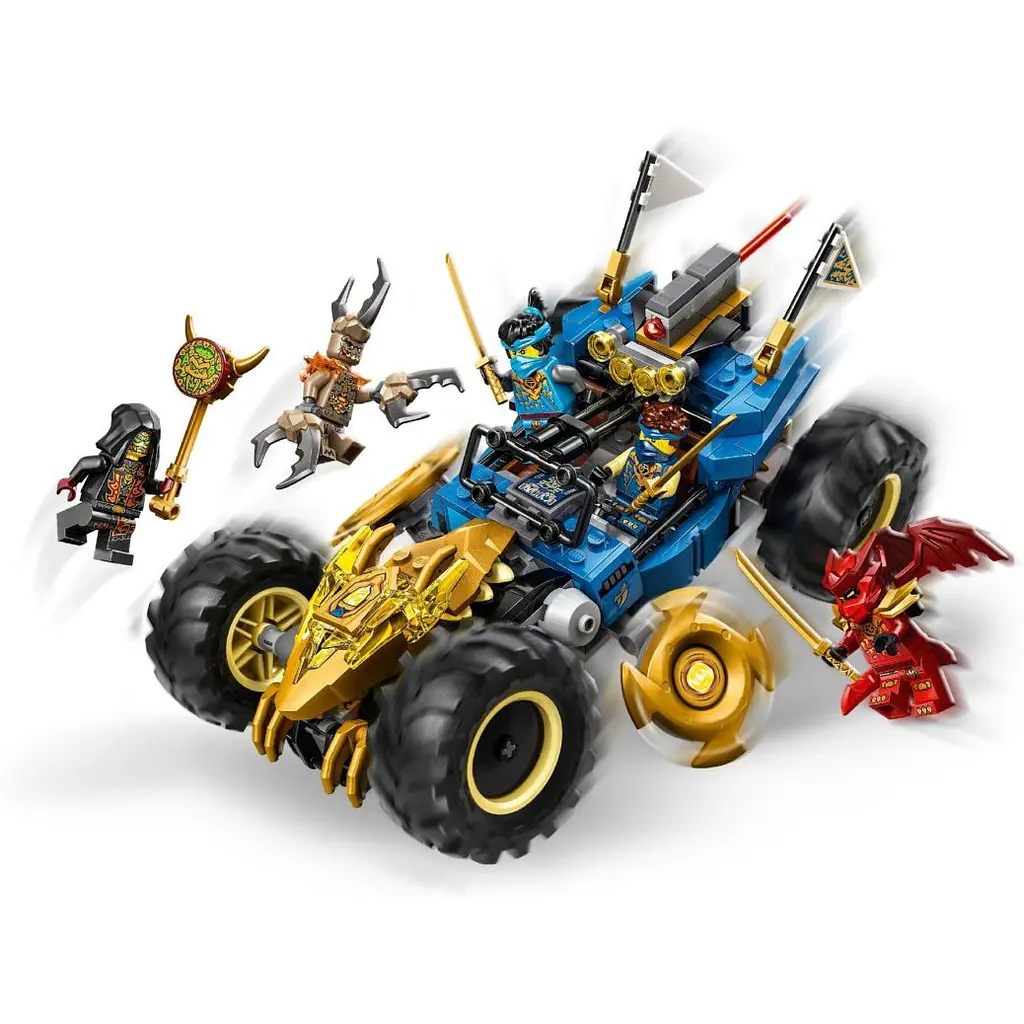 Конструктор LEGO Ninjago Автомобіль-трансформер Джея 387 деталей (71856) - фото 5