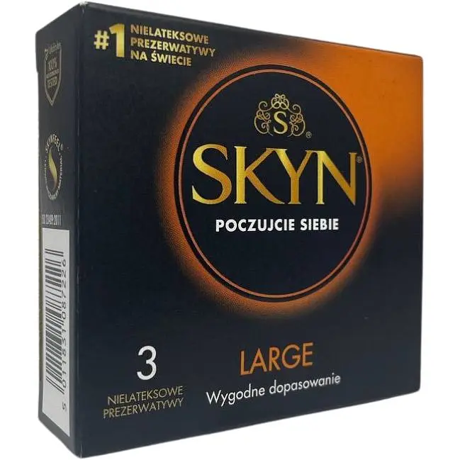 Презервативи Skyn Large XL безлатексні 3 шт. (ROZ6400230520) - фото 2