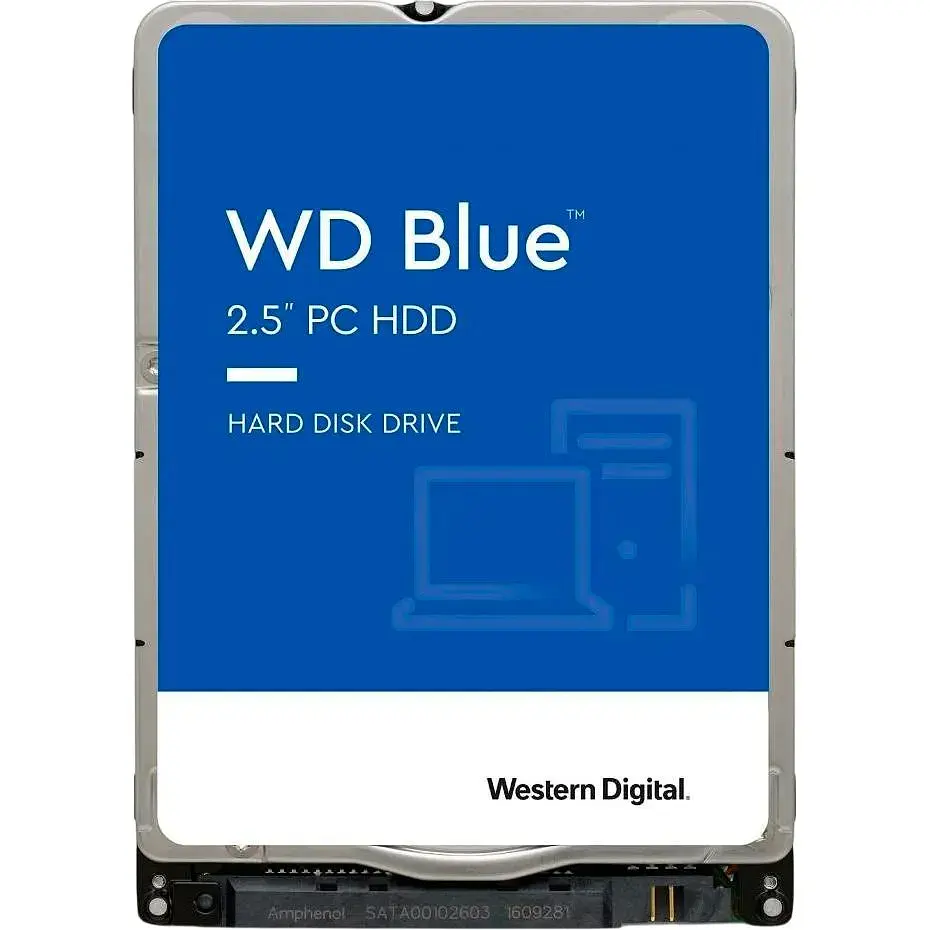 Жесткий диск 2.5` WD Blue 1TB SATA 128MB (WD10SPZX) [140829] - фото 2