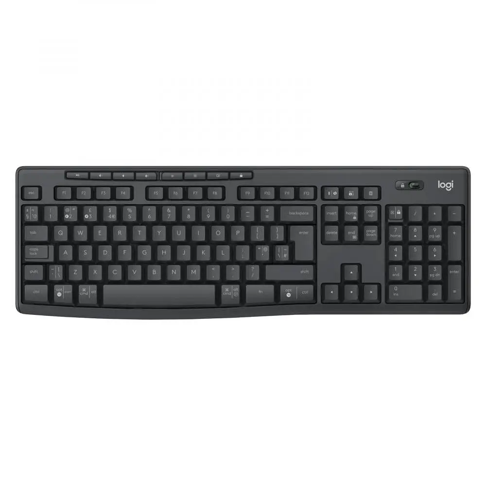 Комплект (клавіатура + миша) Logitech Wireless Combo MK370 Graphite (920-012077) - фото 4