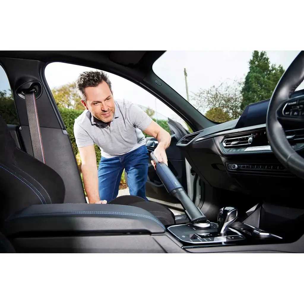 Аккумуляторный ручной пылесос Shark черно-синий (WV270EU) - фото 8