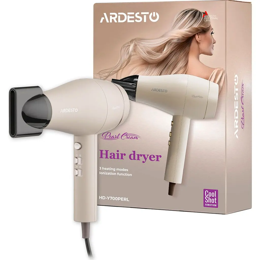 Фен ARDESTO Pearl Cream (HD-Y700PERL) [177959] - фото 9