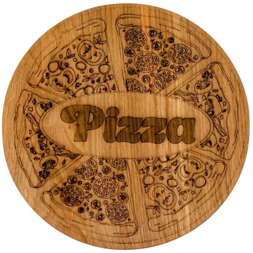 Набор для подачи пиццы Живое дерево 30 см (PS30) - фото 3