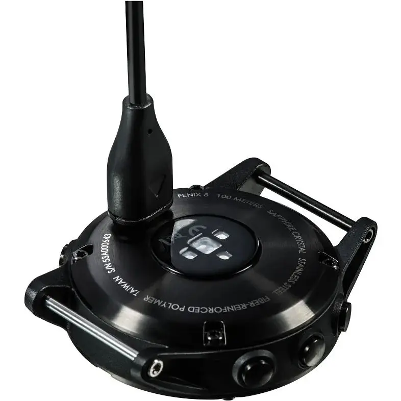 Зарядний пристрій DK CDK кабель (1m) USB для Garmin Tactix 7 Pro (014446) (black) - фото 5