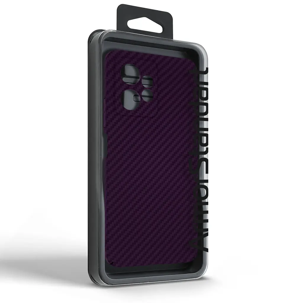 Чохол ArmorStandart LikeCarbon для Xiaomi Redmi Note 12 4G Purple - фото 3