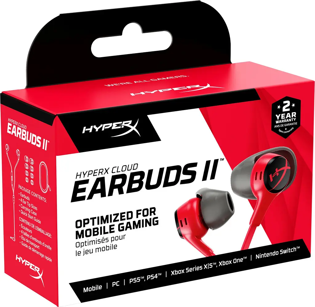 Навушники HyperX Cloud Earbuds II Red (705L8AA) - фото 7