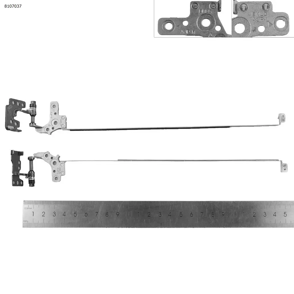 Петлі для Asus FX80 FX80G FX80GD FX504 FX504G FX504GD FX504GE, 13NR00I0AM0401, 13NR00I0AM0501, пара, ліва+права