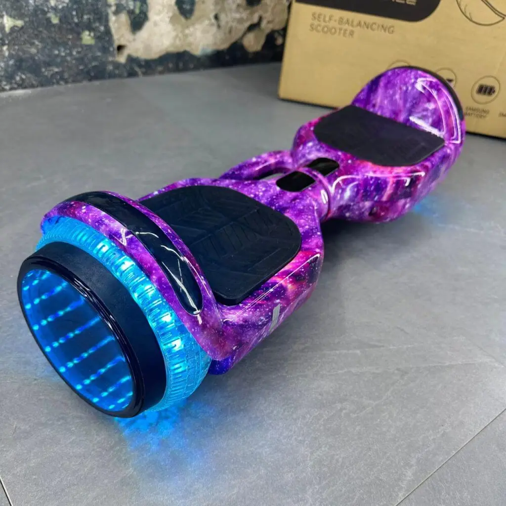 Гіроборд Smart Balance INFINITI MAX 6.5'' Фіолетовий космос - фото 2