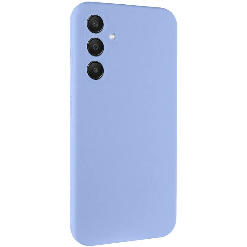 Чохол TPU GETMAN Liquid Silk Full Camera для Samsung Galaxy S26+ Бузковий / Light purple