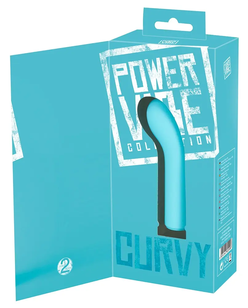 Маленький вібратор для G-точки Power Vibe Collection Curvy Orion 42-05909320000 88733 - фото 4