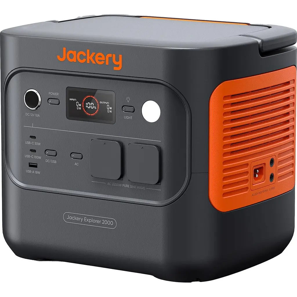 Зарядная станция Jackery Explorer 2000 V2 / 2200 Вт / 2042.8 Вт/ч / LiFePO4 (21-0001-000267) - фото 3