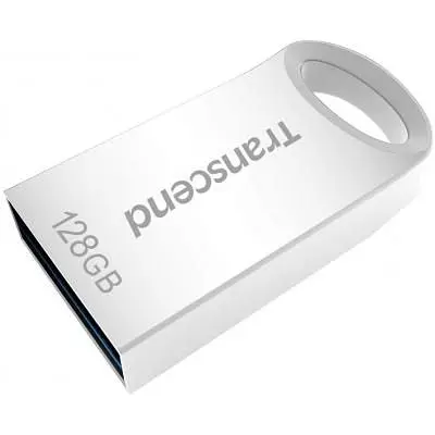 USB флеш накопичувач Transcend 128GB JetFlash 710 Silver USB 3.0 (TS128GJF710S) - фото 2