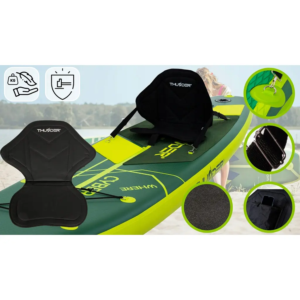Надувна дошка SUP THUNDER Cyber 320 см з веслом - фото 11