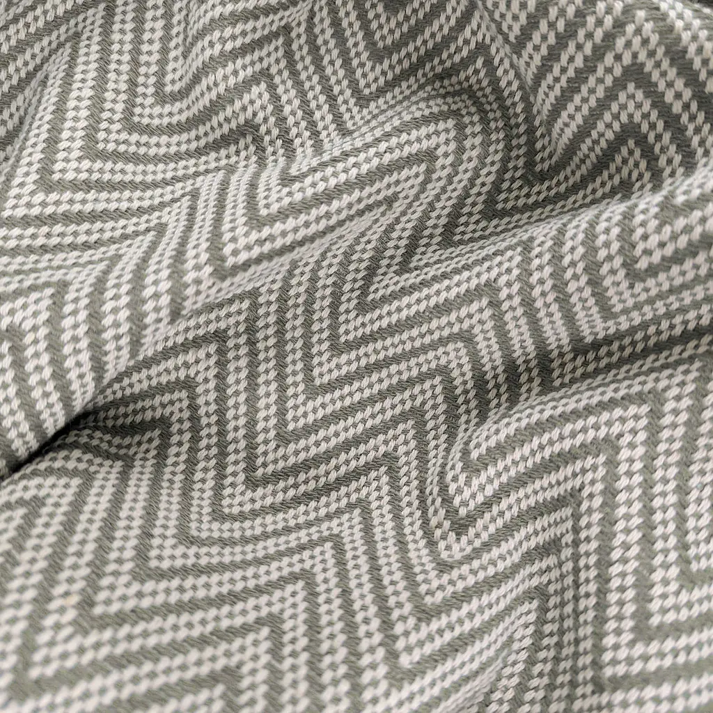 Плед хлопковый Cosas ZIGZAG CS1 180х230 см графит (Plaid_Zigzag_02Savana_180x230) - фото 5