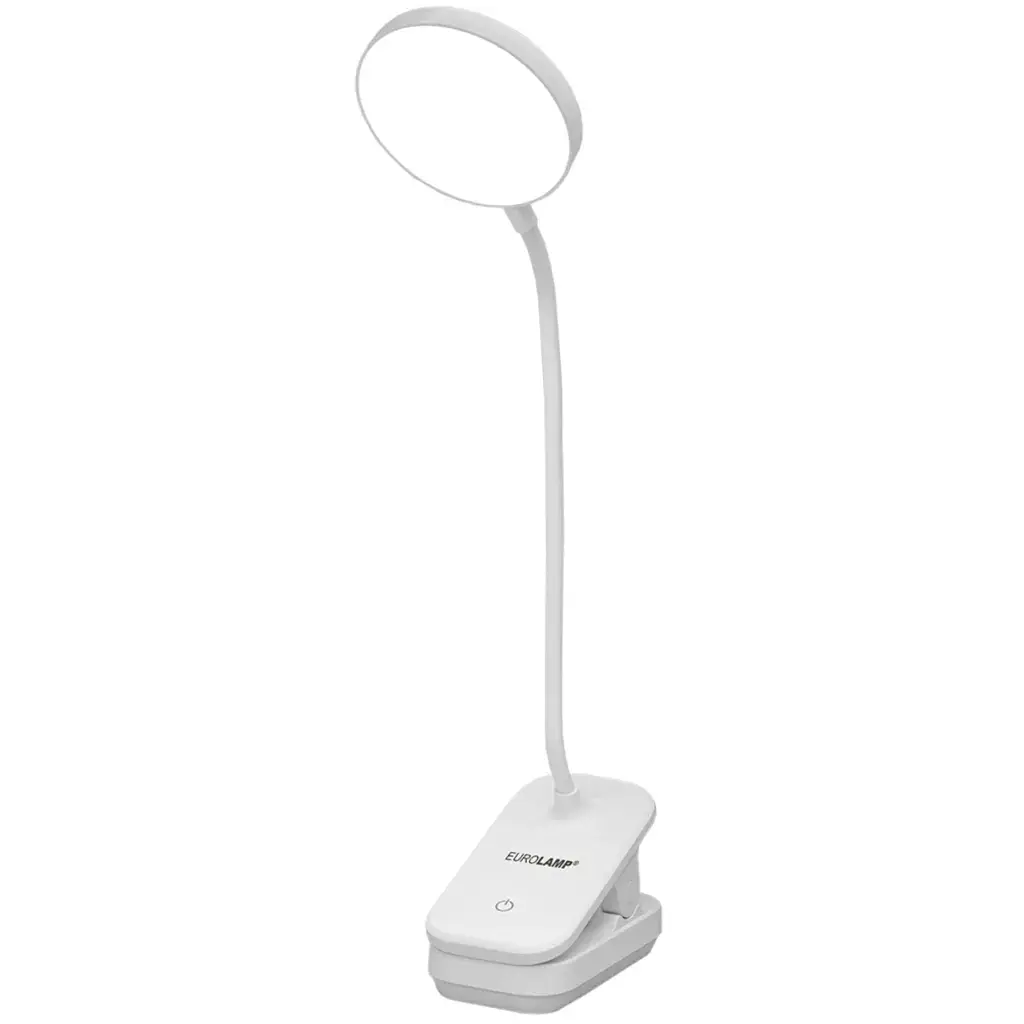Настільна лампа Eurolamp 5W 400Lm 2800-6500K Type-C+Battery 2400mAh (LED-TLB-5W(P))