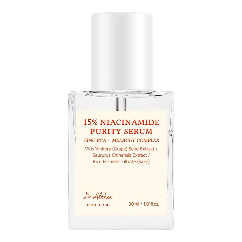 Сироватка для обличчя з ніацинамідом 15% Niacinamide Purity Serum Dr. Althea 30 мл