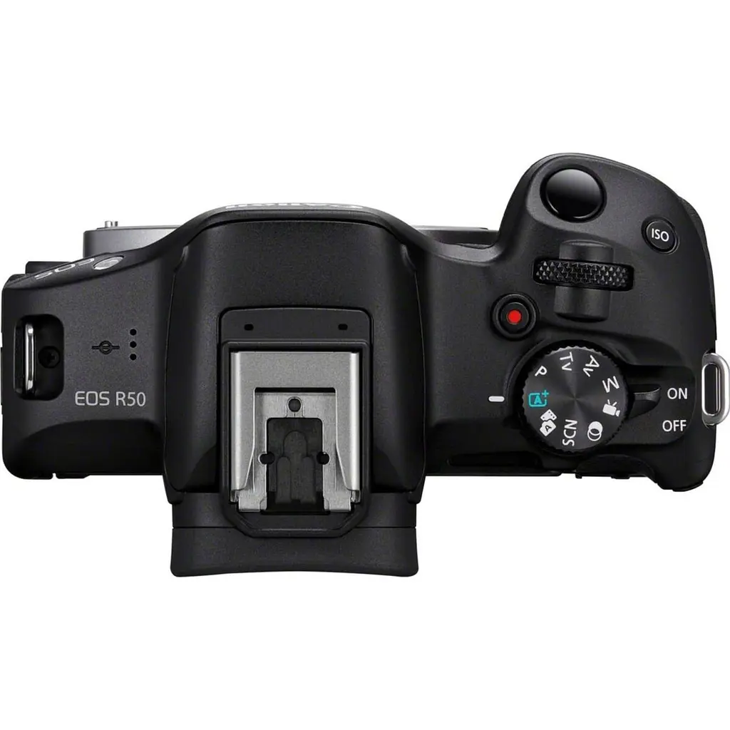 Бездзеркальний фотоапарат Canon EOS R50 Creator Kit RF-S 18-45mm f4.5-6.3 IS STM Black [5811C036] [140465] - фото 8