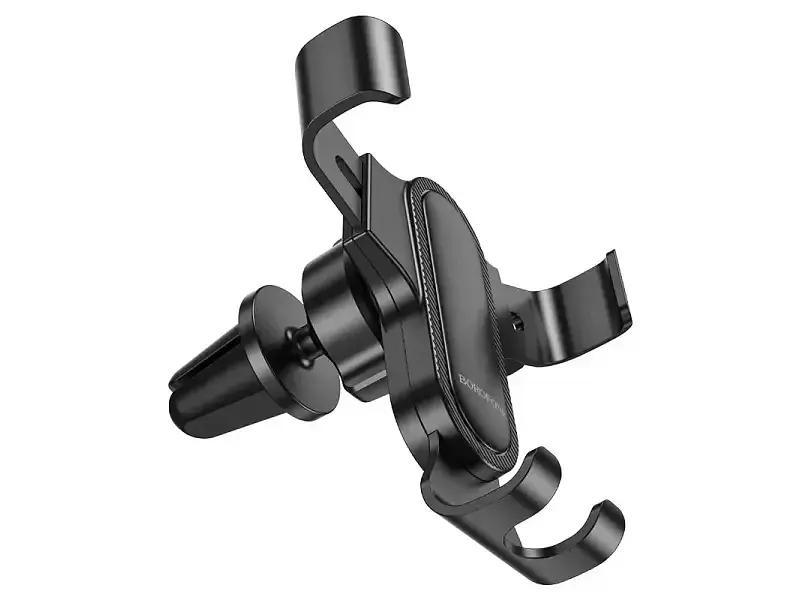Автомобільний тримач для смартфона Borofone BH74 In-car Holder Black (6974443386844) - фото 4