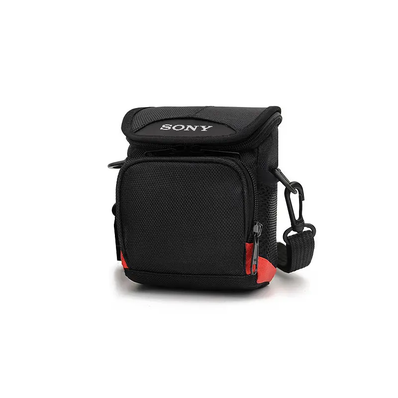 Сумка для фотоапарата Sony 11x14x8 см Чорно-червоний (IBF088BR6)