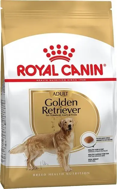 Сухий корм Royal Canin Golden Retriever Adult для дорослих собак старше 15 місяців 12 кг (3182550743440)