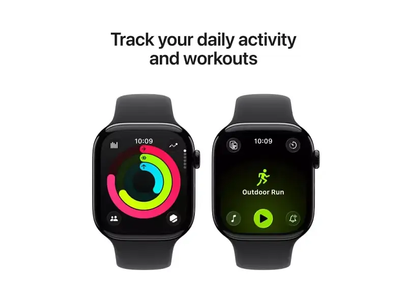 Смарт-годинник Apple Watch Series 11 GPS + Cellular 42mm Slate Tit. Case w. Slate Link Bracelet (MF9K4+MXMD3) - фото 5