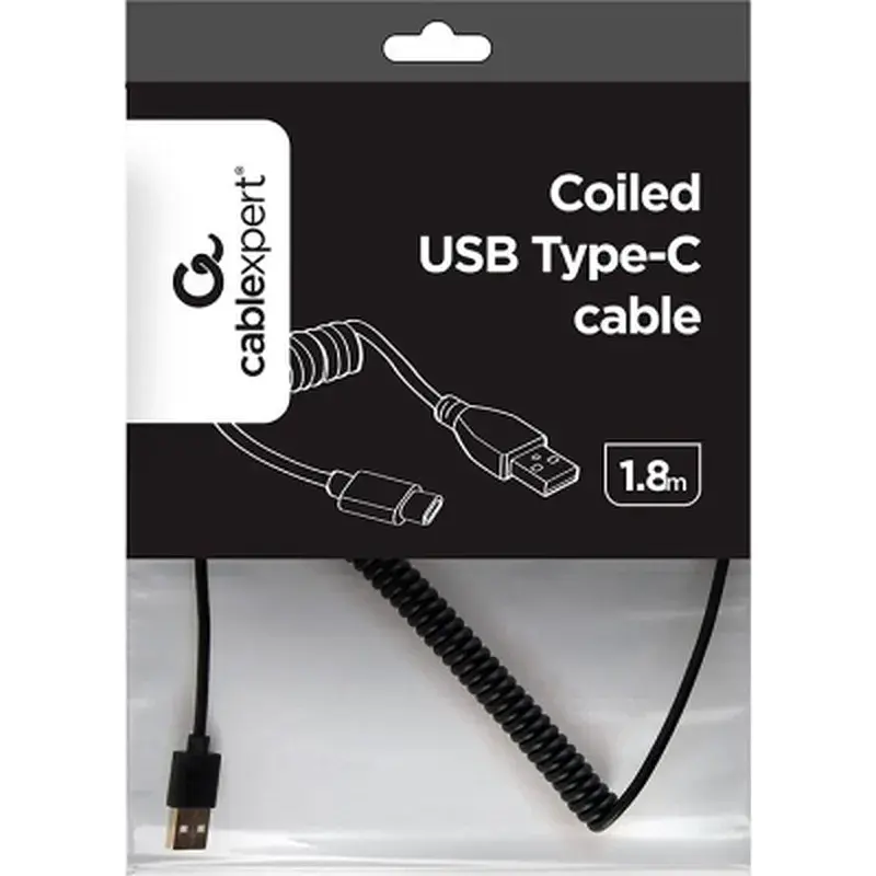 Дата кабель USB 2.0 AM to USB-C 0.6m Cablexpert (CC-USB2C-AMCM-6) - фото 3