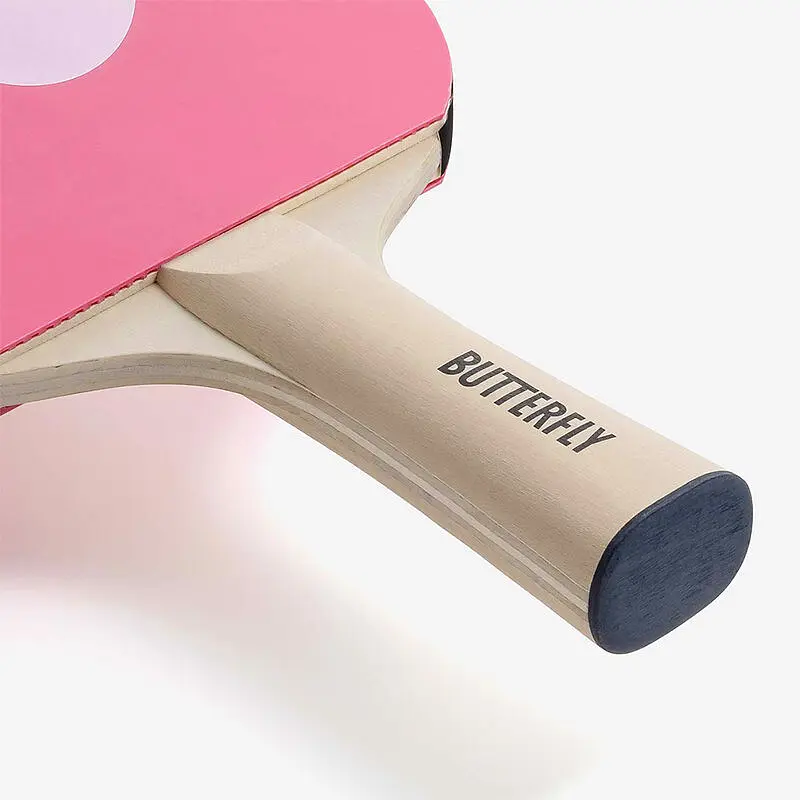 Ракетка для настільного тенісу Butterfly Logo Racket Pink FL (6017873302) - фото 3
