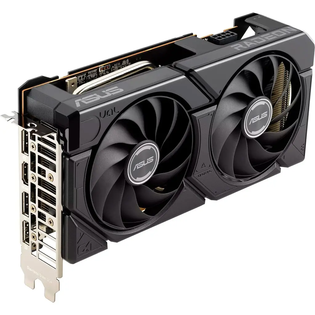 Відеокарта Asus Radeon RX 7600 Dual EVO OC 8G (DUAL-RX7600-O8G-EVO) UA [128462] - фото 5