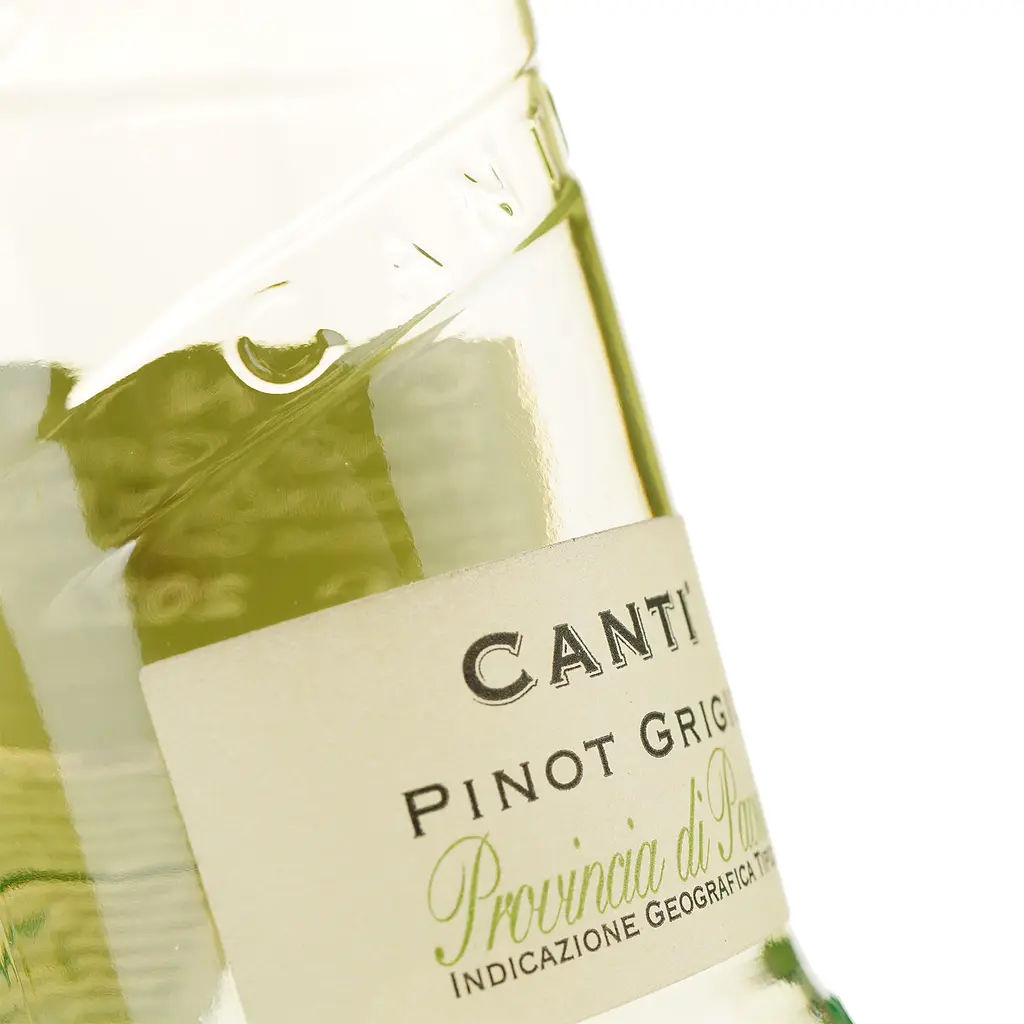 Вино Canti Pinot Grigio Pavia, біле, сухе, 12%, 0,25 л (49887) - фото 3
